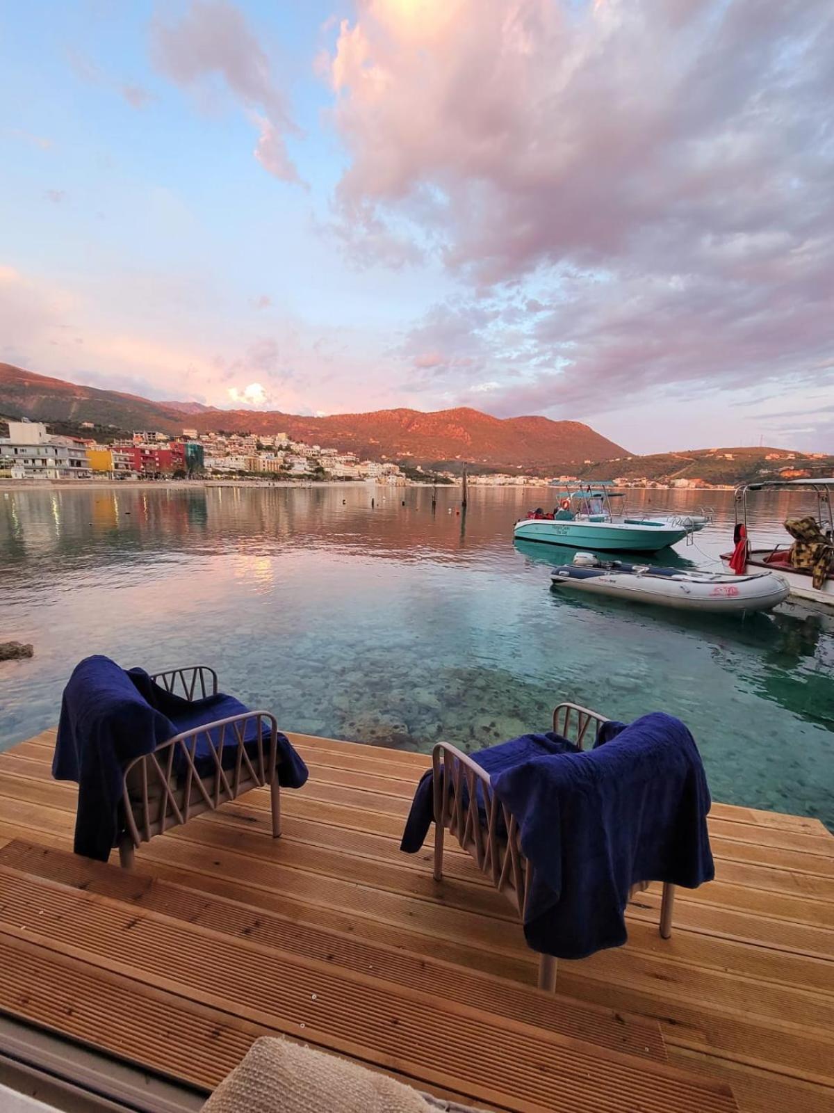 Artis Blue Relax Hotel Himare Bagian luar foto